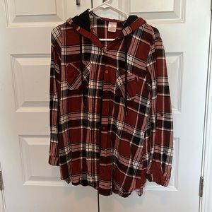 NOBO Hooded flannel
